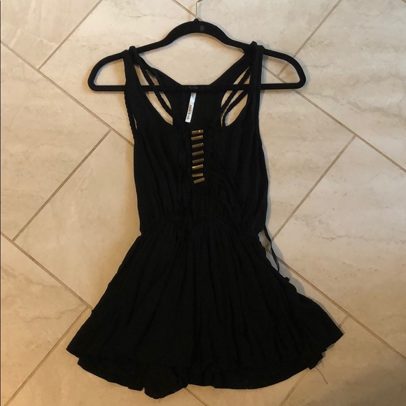 LF Pants - NWOT Lf fringe romper